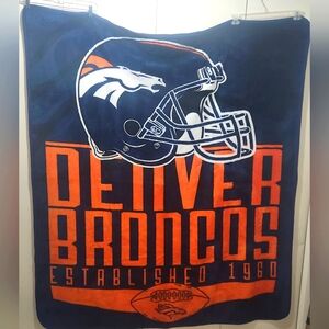 Denver Broncos Fleece Blanket